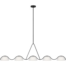 Nido 5 Light 60" Wide Linear Chandelier