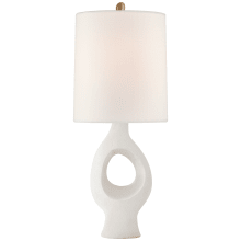 Capra 29" Medium Table Lamp with Linen Shade by AERIN