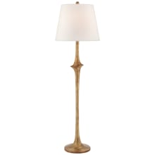 Bates 64" Large Sculpted Floor Lamp with Linen Shade by Chapman & Myers