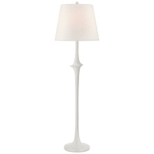 Bates 64" Large Sculpted Floor Lamp with Linen Shade by Chapman & Myers