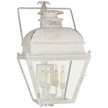 Holborn 26" Medium Bracketed Wall Lantern with Clear Glass by E. F. Chapman