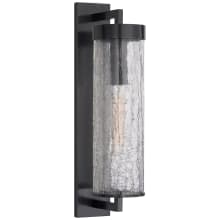 Liaison 20" Large Bracketed Wall Sconce with Crackle Glass by Kelly Wearstler