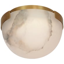 Melange 5" LED Solitaire Flush Mount with Alabaster Shade by Kelly Wearstler