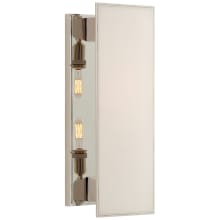 Albertine 18" Medium Sconce with White Diffuser by Thomas O'Brien