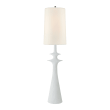 Lakmos 58" Floor Lamp with Linen Shade by AERIN