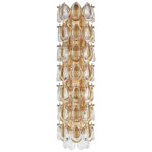 Liscia 22" Sconce with Crystal by AERIN
