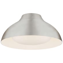 Agnes 15" LED Flush Mount with Soft White Glass by AERIN