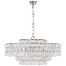 Liscia 36" Large Chandelier with Crystal by AERIN