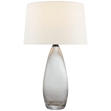 Myla 29" Large Tall Table Lamp with Linen Shade by Chapman & Myers