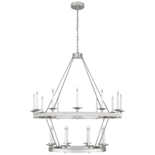 Launceton 43" Large Two Tiered Chandelier By Chapman & Myers