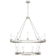 Launceton 53" Grande Two Tiered Chandelier by Champan & Myers