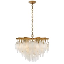 Cora 31" Small Cascading Alabaster Chandelier by Chapman & Myers