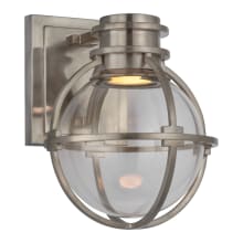 Gracie 9" Single LED Sconce with Clear Glass by Chapman & Myers