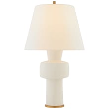 Eerdmans 29" Medium Table Lamp with Linen Shade by Christopher Spitzmiller