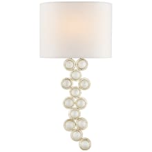 Milazzo 24" Medium Crystal Left Sconce by Julie Neill