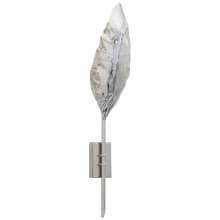 Dumaine 25" Single Pierced Leaf Sconce by Julie Neill