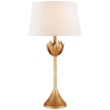 Alberto 32" Large table Lamp with Linen Shade by Julie Neill