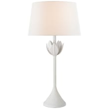 Alberto 32" Large table Lamp with Linen Shade by Julie Neill