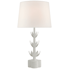 Alberto 32" Large Triple Table Lamp with Linen Shade by Julie Neill