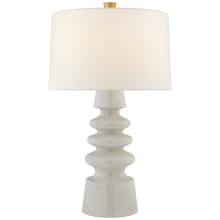 Andreas 29" Medium Table Lamp with Linen Shade by Julie Neill