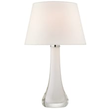 Christa 29" Large Table Lamp with Linen Shade by Julie Neill