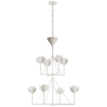 Alberto 34" Medium Two Tier Chandelier by Julie Neill