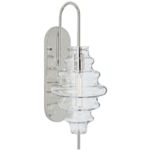 Tableau 18" Large Sconce with Clear Glass by Kelly Wearstler