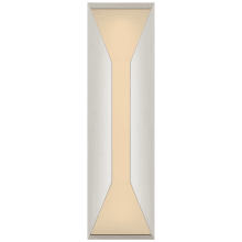 Stretto 16" Medium Sconce with Frosted Glass by Kelly Wearstler