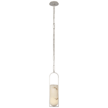 Melange 29" Small Elongated Pendant with Alabaster Shade by Kelly Wearstler