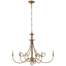 Twist 36" Large Chandelier by Eric Cohler