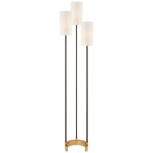 Aimee 70" Floor Lamp with Linen Shades by Suzanne Kasler