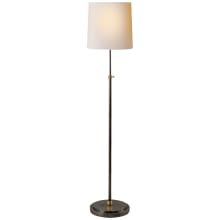 Bryant 60" Floor Lamp with Natural Paper Shade by Thomas O'Brien