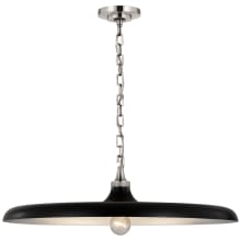 Piatto 24" Large Pendant with Metal Shade by Thomas O'Brien