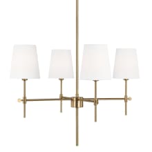 Baker 4 Light 26" Wide Chandelier