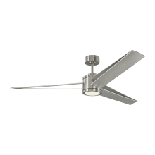Armstrong 60" 3 Blade Indoor DC Motor Ceiling Fan - Remote Control and LED Light Kit Included