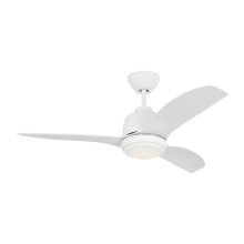 Avila Coastal 44" 3 Blade Indoor LED Ceiling Fan