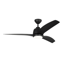 Avila Coastal 52" 3 Blade LED Indoor / Outdoor Ceiling Fan with Remote Control