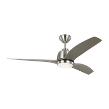 Avila 54" 3 Blade LED Indoor Ceiling Fan with Remote Control