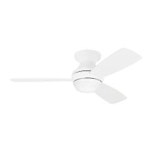 Ikon 44" 3 Blade LED Indoor Ceiling Fan with Remote Control
