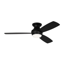 Ikon 52" 3 Blade LED Indoor Ceiling Fan with Remote Control