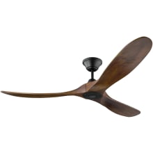 Maverick 60" 3 Blade Indoor Ceiling Fan with Fan Blades and Remote Control