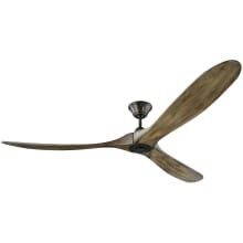 Maverick Max 70" 3 Blade Indoor Ceiling Fan with Fan Blades and Remote Control