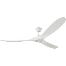 Maverick Max 70" 3 Blade Indoor Ceiling Fan with Fan Blades and Remote Control