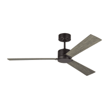 Rozzen 52 52" 3 Blade Indoor Ceiling Fan with Remote Control