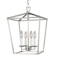 Dianna 4 Light 13" Wide Taper Candle Pendant