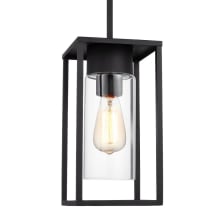 Vado 6" Wide Mini Pendant with Clear Glass Shade