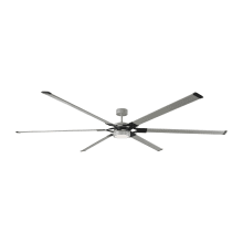 Loft 96" 6 Blade Indoor LED Ceiling Fan with Remote Control
