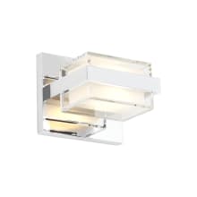 Kamden Single Light 5" Wide Integrated LED Bathroom Sconce - 277 Volt