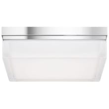 Boxie Single Light 9" Wide LED Flush Mount Square Ceiling Fixture / Wall Sconce