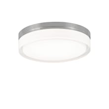 1 Light LED ADA Compliant Flush Mount Ceiling Fixture from the Cirque Collection